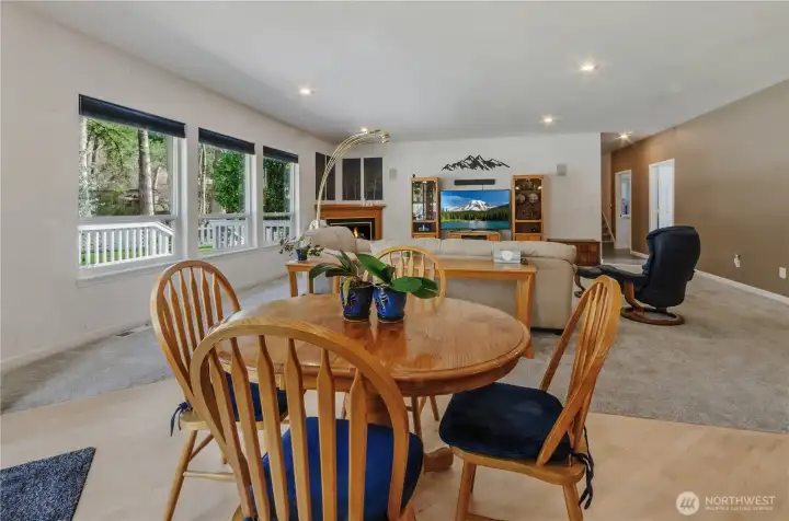 Space enough left over for an every-day table