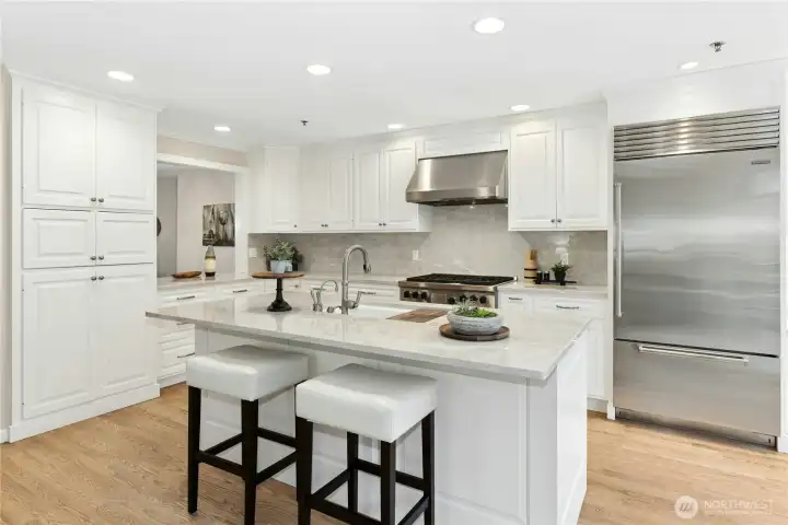 The kitchen is the heart of the home. Imagine cooking here!
