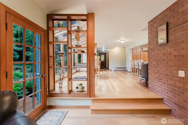 Beautiful hardwood floors.