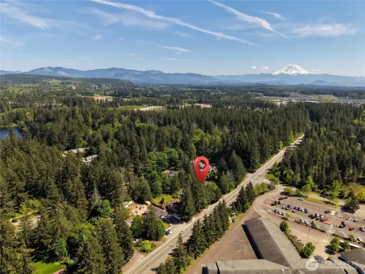 Stunning location - situated between Lake Sawyer and Sawyer Woods Elementary. Easy access to nearby shopping and Mount Rainier.