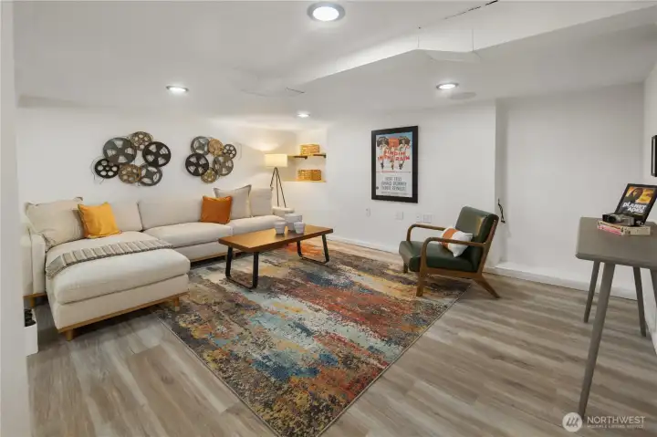 Downstairs Rec-Room/Entertainment area. Downstairs Rec-Room/Entertainment area.