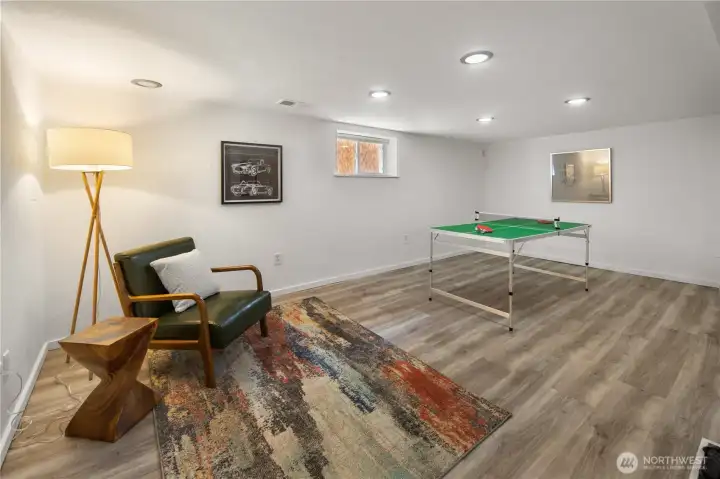 This space could easily be closed in for a 3rd bedroom with egress window and closet. This space could easily be closed in for a 3rd bedroom with egress window and closet.