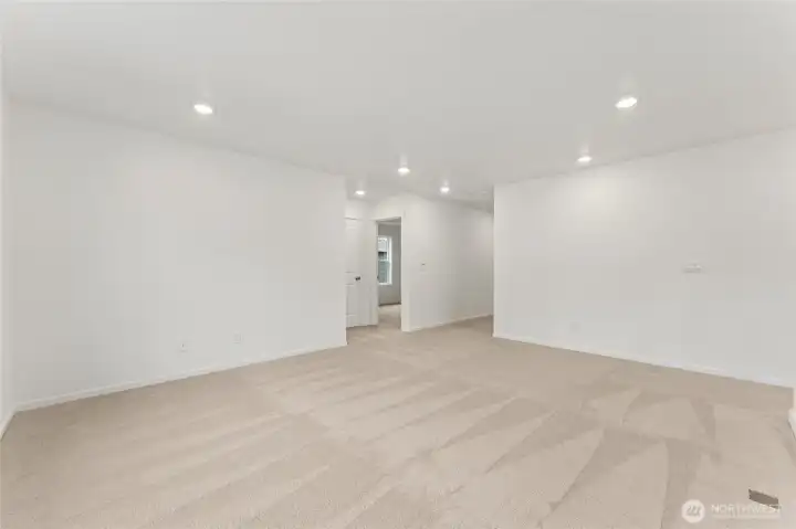 Bonus/Loft space at top of stairs. DISCLAIMER: Photos are for informational purposes only and are of another Sapphire floor plan in the community; actual colors, flooring, features or carpet may vary Bonus/Loft space at top of stairs. DISCLAIMER: Photos are for informational purposes only and are of another Sapphire floor plan in the community; actual colors, flooring, features or carpet may vary