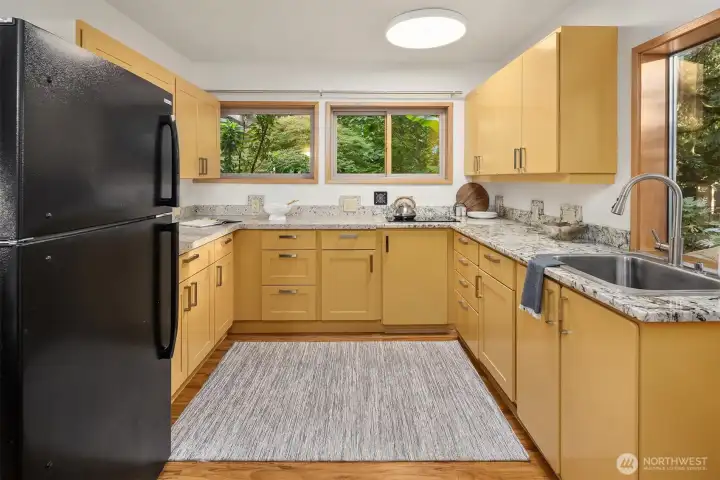 Own individual kitchen