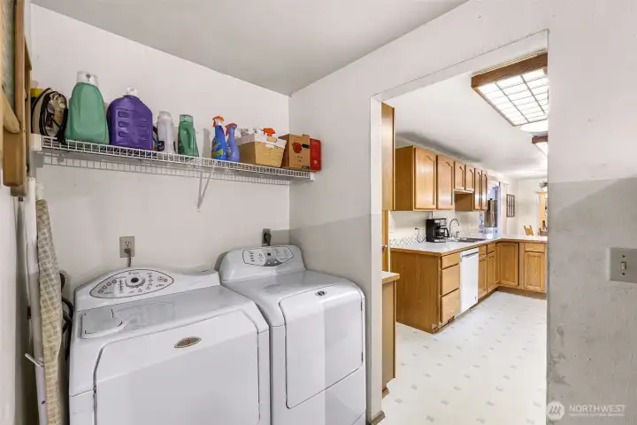 Laundry area Laundry area