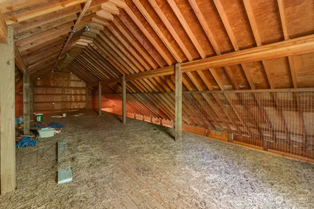 Loft Area in the Barn