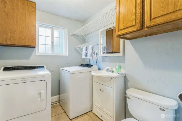 Laundry/half bath