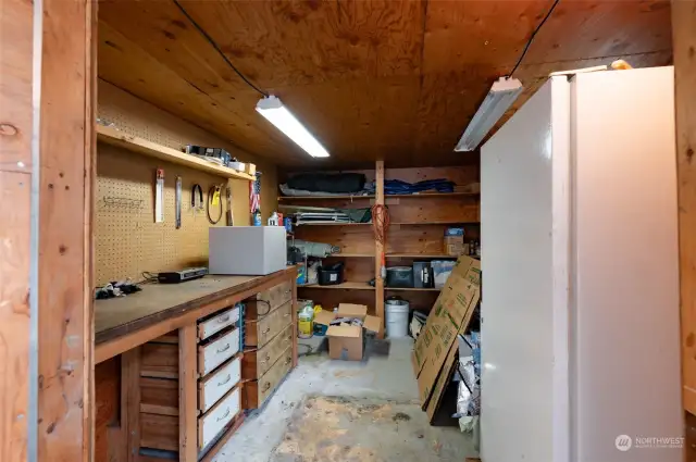 Your man cave, craft room or use it however your heart disires!