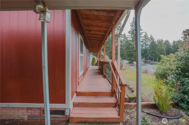 Front porch sitting!