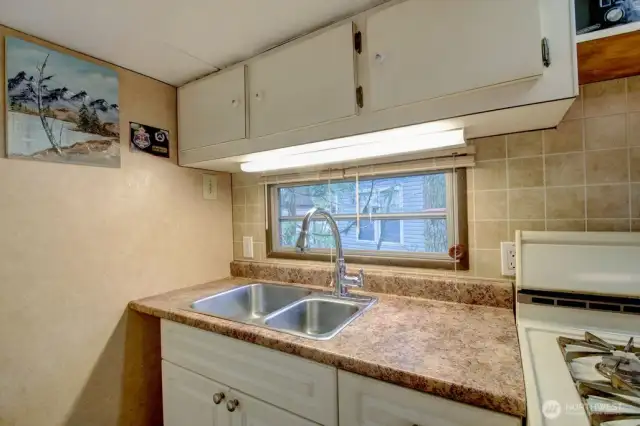Kitchen sink with a view!