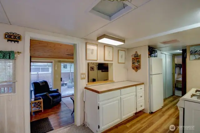 Kitchen with plenty of space and countertops