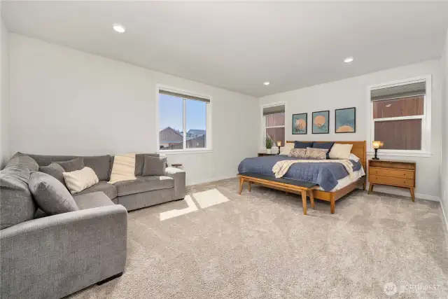 Retreat to your spacious and sunny sanctuary!