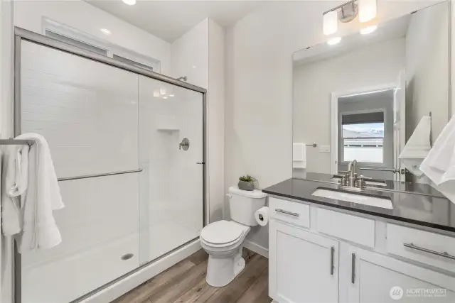 3/4 bath located in the jr. suite