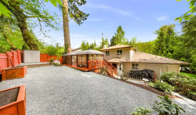 Back yard oasis