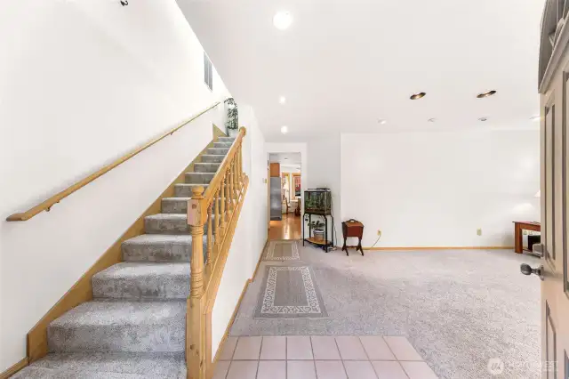 View upon entry into the home
