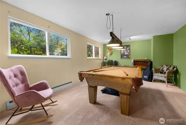 Dining room or additional family room - Pool table can stay if wanted