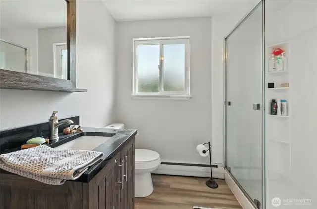 Upstairs .75 bathroom