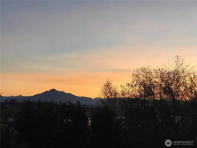 Mountain views!