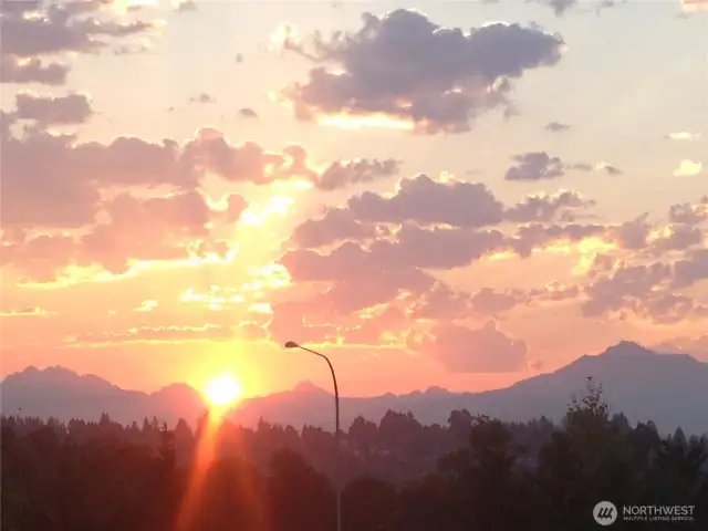 Look at that sunrise!