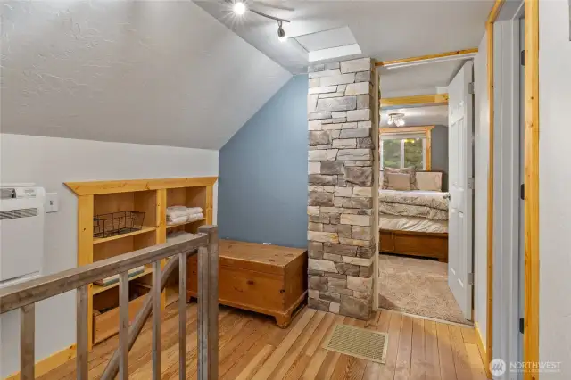 upstairs landing