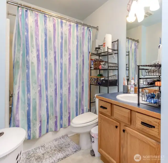 Hall bath.