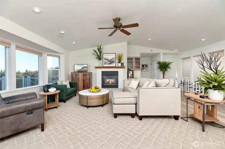 Main Floor Living room with Great Room design *Virtually Enhanced*