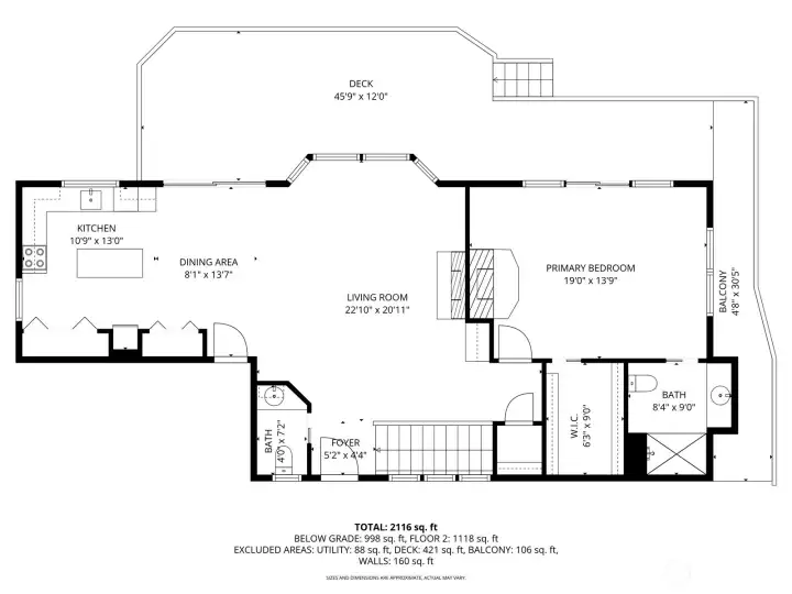 Main Level Floor plan