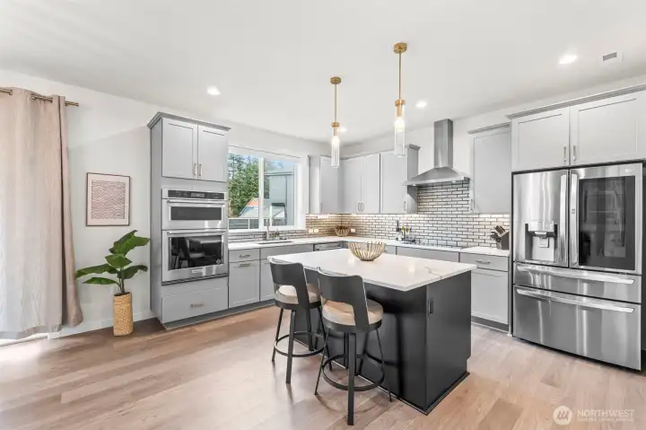 Extra seating at island