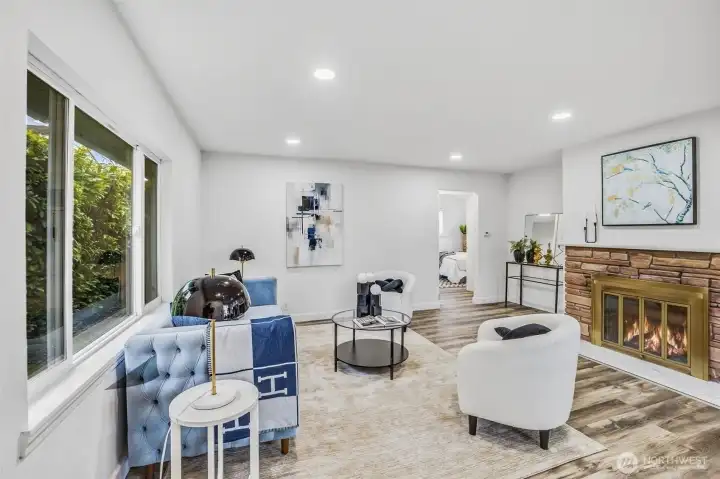 Enjoy spacious living room!