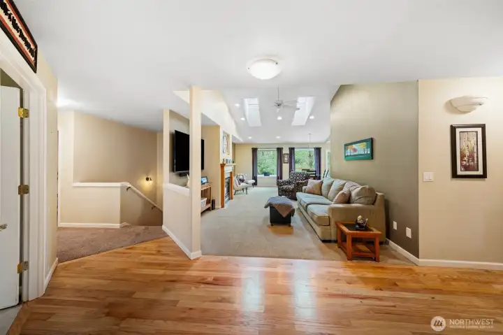 Beautiful oak floors refinished in 2023