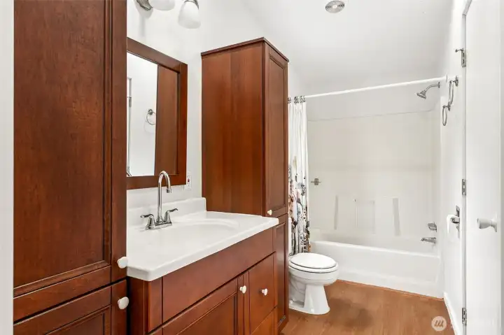 Primary bathroom.