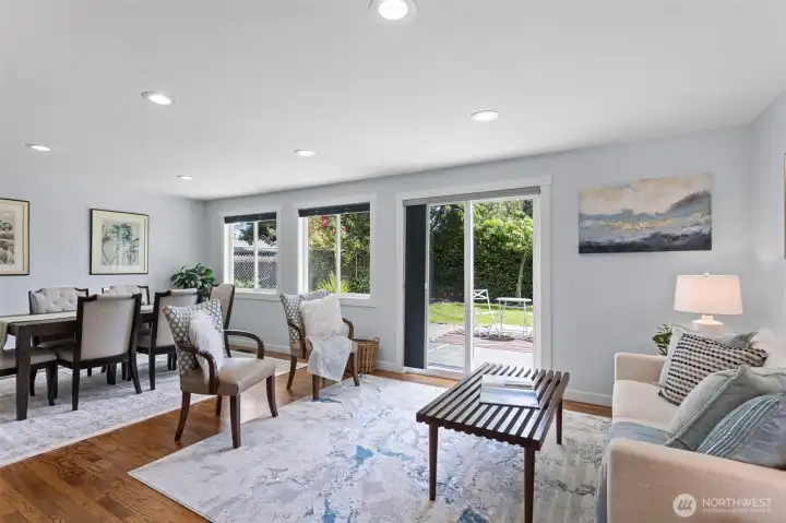 The renovation didn't stop at the front door.
