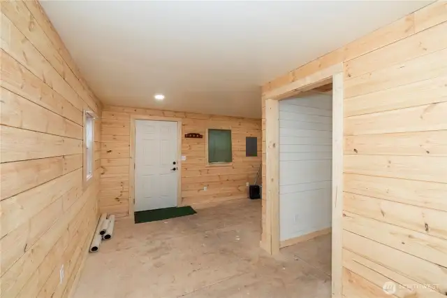 Inside Outbuilding