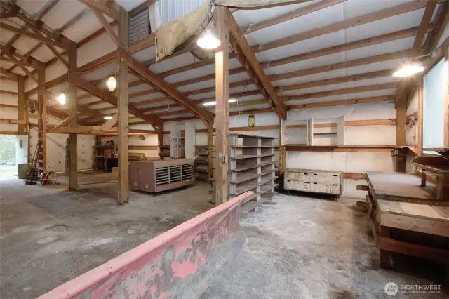 Interior of the shop.