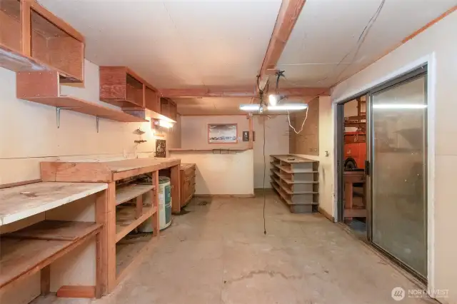 Another view of room off the shop.