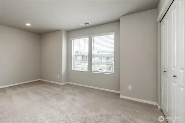 Large fifth bedroom could be a great bonus/rec/media room