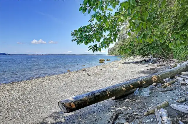 Private Beachland (112') for Crab, Clams, Fish, Boating and Whales~