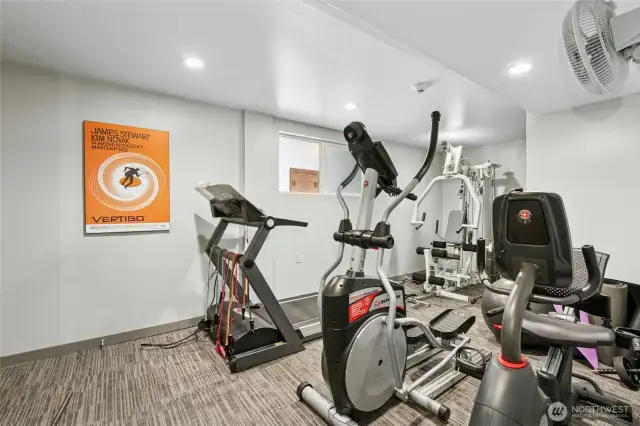 Exercise room on site