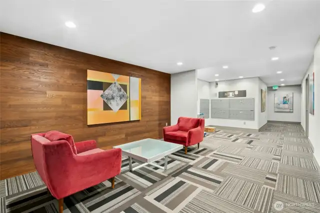 Welcoming lobby