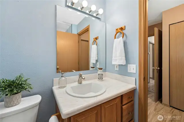 ...3/4 Bath...and nearby Closet