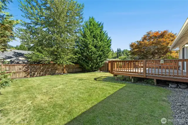 Large Fully Fenced Yard