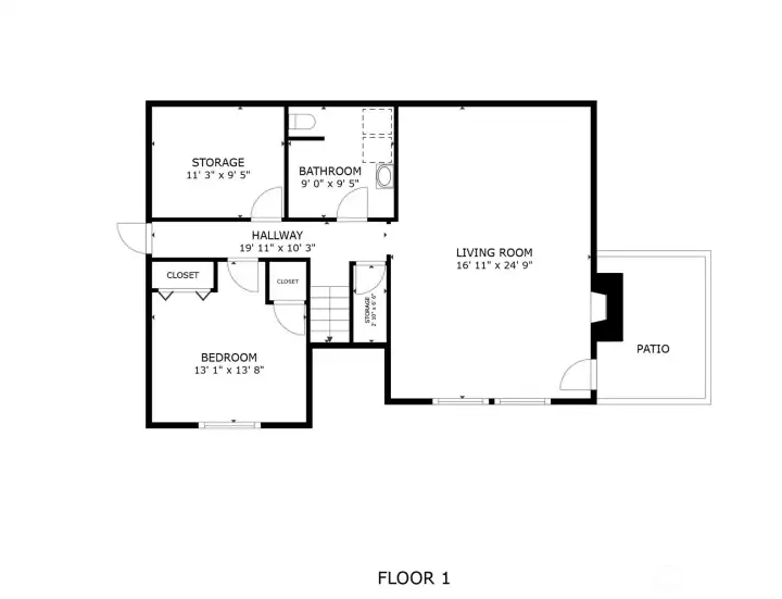 Floor plan and room sizes are deemed reliable but may not be accurate.
