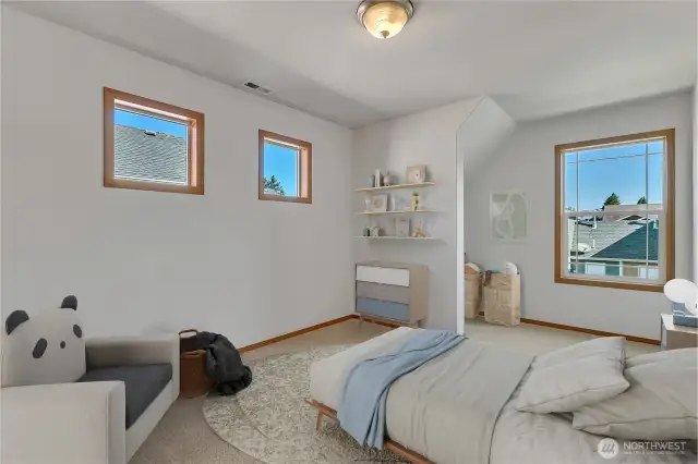 Bedroom #2  - Virtually Staged