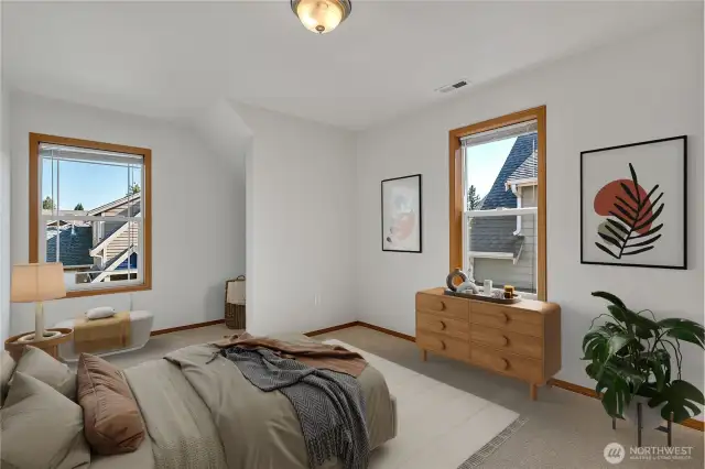 Bedroom #3 - Virtually Staged