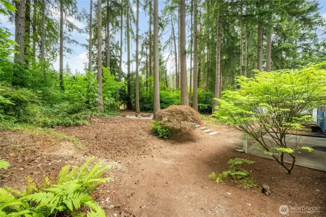 Delightful, low maintenance landscaping