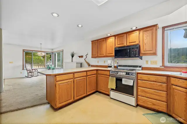 From Kitchen into Dining Room