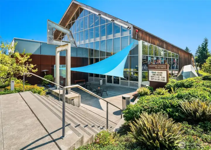 Vashon Island is known far and wide for having a thriving art scene. Vashon Center for the Arts is where you will find shows by world-renowned musicians, poets, comedians, & dance troops ... along with extremely talented islanders. Something to partake practically every weekend throughout the year.