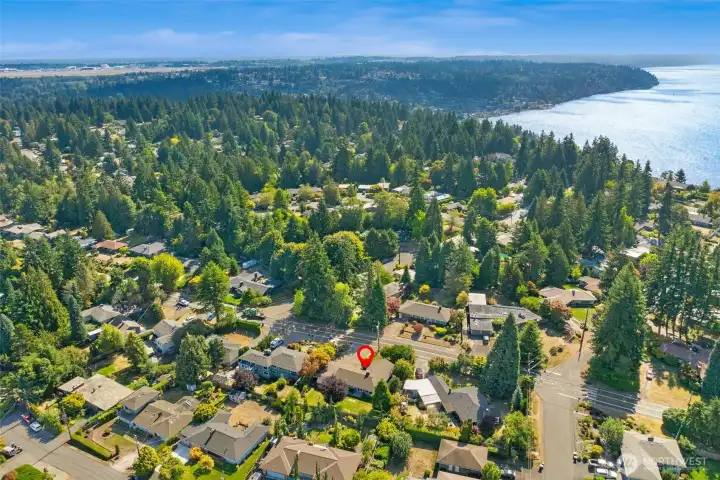 Peaceful Gregory Heights community with tree-lined streets