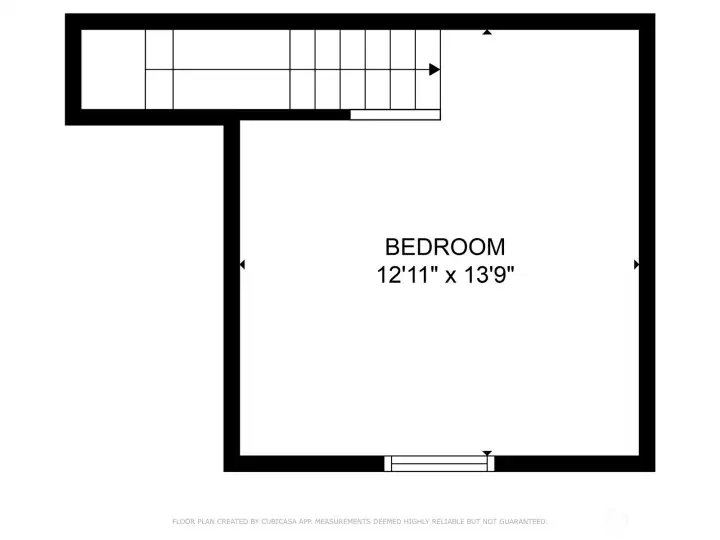 Private upper-level bonus retreat with generous proportions