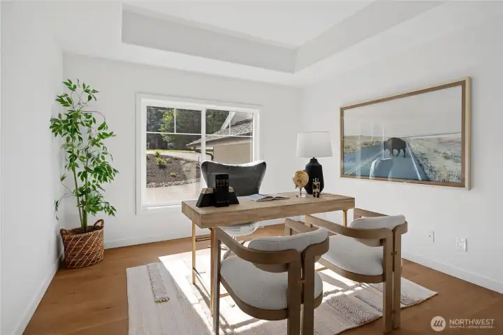 4th bedroom (main floor)/office option